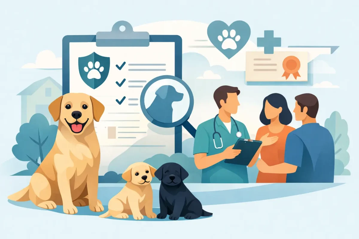 Choosing a Health Certified Labrador Breeder