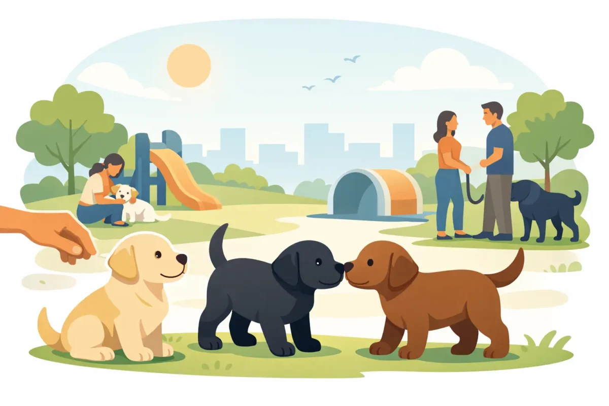 Early Socialization for Lab Puppies Starts Here